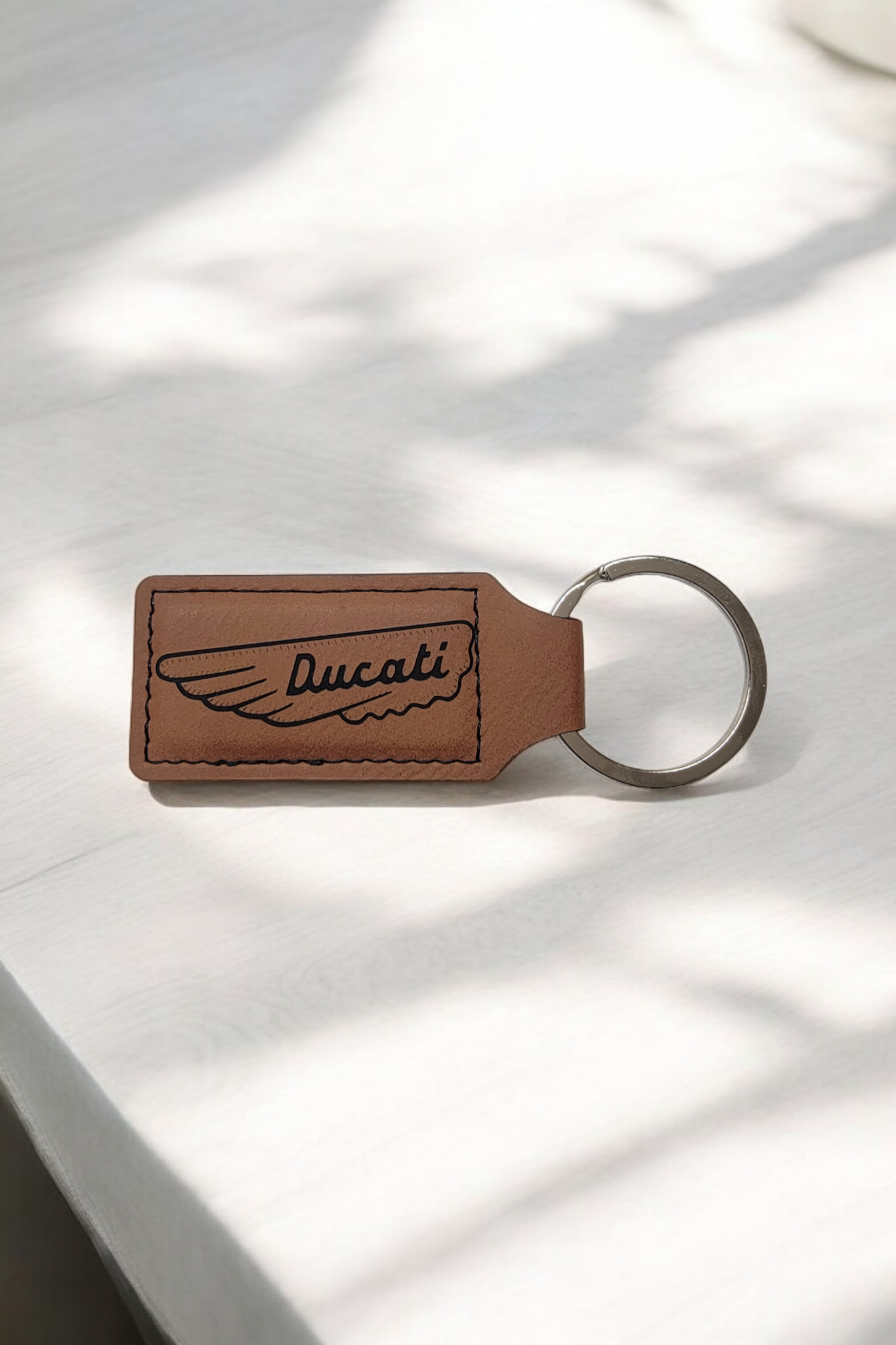 Classic Ducati Keychain