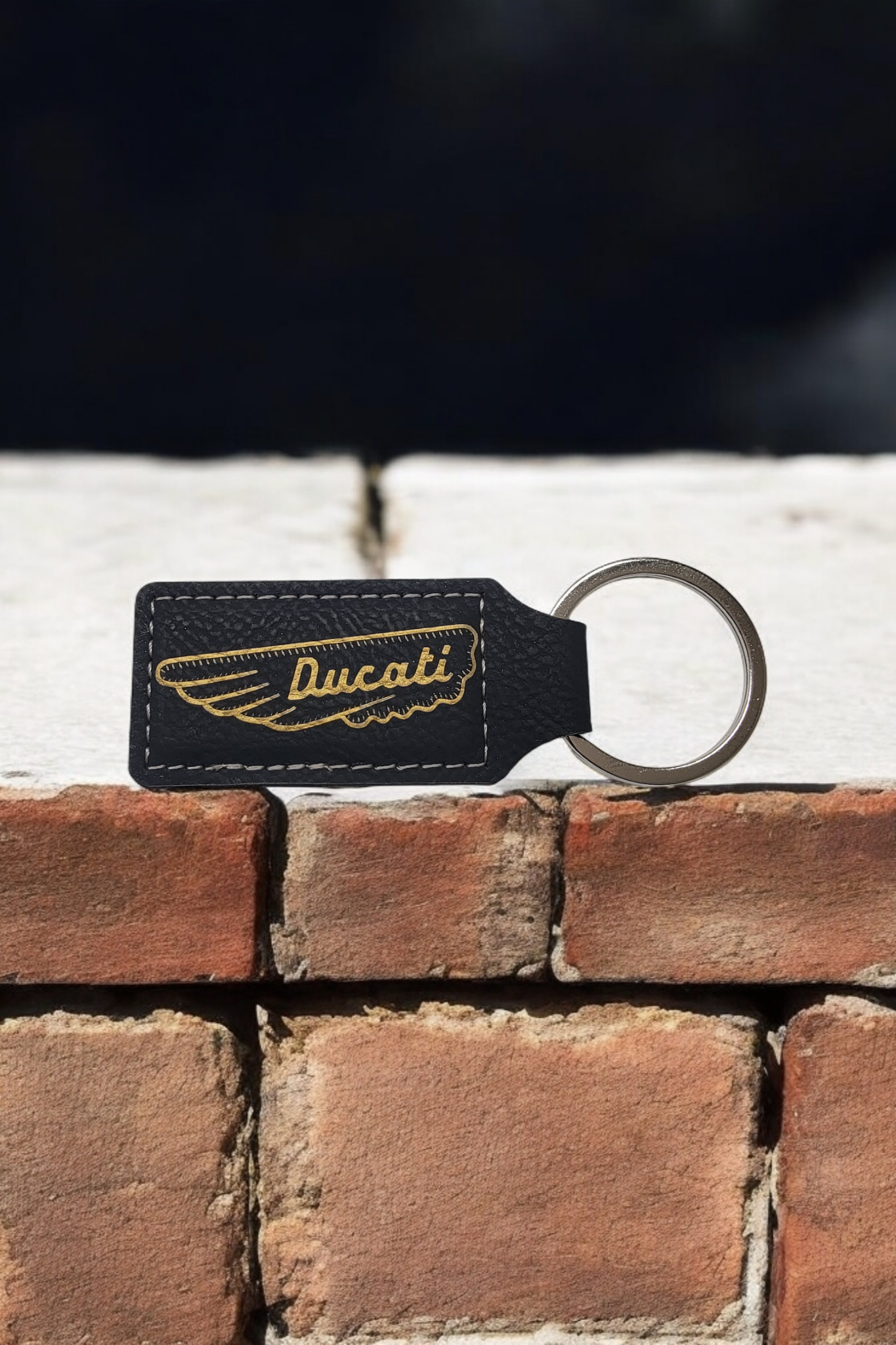 Classic Ducati Keychain